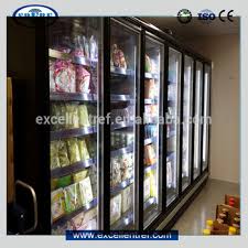 How many watts does a refrigerator use? Commercial Refrigerator Freezer Used As Display Fridge In Supermarket Coowor Com