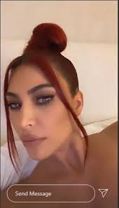 Kimberly noel kardashian west is an american media personality, socialite, model, businesswoman, producer, and actress. Kim Kardashian Rocks New Red Hair See The Look Entertainment Tonight