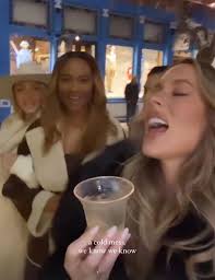 Travis Kelce's ex, Kayla Nicole, parties with George Kittle's wife