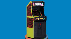 Doyo classic arcade machine, arcade cabinet nbcp arcade games machine plug and play retro game for home arcade street fighter classic gaming arcade cabinet support nes,snes. Q Bert Miniature Arcade Cabinet Announced Releasing Later This Year