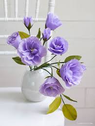 Maybe you would like to learn more about one of these? Easy Diy Crepe Paper Lisianthus Tools Steps And Tutorial