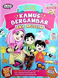 Gambar kartun anak muslim vector | kartun, animasi, gambar. Kamus Bergambar Ana Muslim Books Stationery Books On Carousell