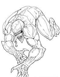 scary venom coloring pages venom coloring pages coloring pages for kids and adults