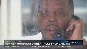 Former mortuary owner talks from jail