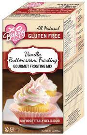 Xo Baking Co Vanilla Buttercream Frosting Mix 14 Ounce Don T Get Left Behind See Th Vanilla Buttercream Frosting Gluten Free Frosting Gluten Free Vanilla