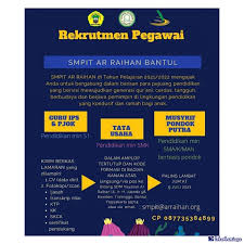 Lowongan kerja bank, bumn, cpns dan seluruh perusahaan yang ada di indonesia april 2021. Lowongan Kerja S1 Posisi Musyrif Agustus 2021