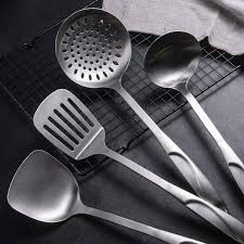 Maybe you would like to learn more about one of these? Buy 1 7pcs Stainless Steel Cookware Set Kitchen Shovel Fish Turner Soup Spoon Pasta Server Strainer Kitchen Utensils Cooking Tools Spaghetti Server Online In Turkey B08q3zb533