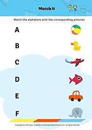 Alphabet matching wheel, uppercase & lowercase, busy binder activity, preschool kindergarten game, learning activity, homeschool printable. Buy Soe Store Kids Preschool First Book Capital Letters Abc 38 Pages Alphabets Activities Nursery Workbook Online At Low Prices In India Amazon In
