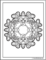 Earlier, the team of coloringpagez.com published a very cool anime hair coloring, and now we present to your attention this braid coloring page. 90 Celtic Coloring Pages Irish Scottish Gaelic Kids Adults Pdf