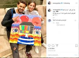 Ø¹Ø¨Ø± Ø§Ù†Ø³ØªØ¬Ø±Ø§Ù… Ø±Ø§Ù…Ø² Ø¬Ù„Ø§Ù„ Ø¨Ø±ÙÙ‚Ø© Ø§Ø¨Ù†Ø© Ø§Ù„ÙÙ†Ø§Ù† Ø£Ø­Ù…Ø¯ Ø­Ù„Ù…ÙŠ