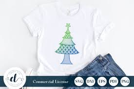 Download Zentangle Mandala Christmas Tree Graphic By Craftlabsvg Creative Fabrica SVG Cut Files