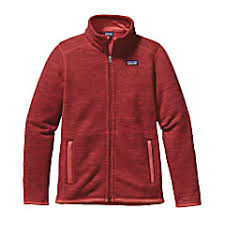 buy patagonia boys better sweater jacket sumac red online