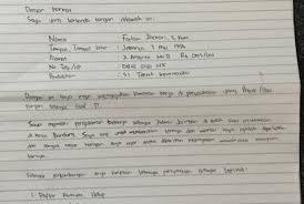 Pada saat membuat surat lamaran kerja yang ditulis tangan, akan lebih baik jika anda menggunakan tulisan tangan anda sendiri. Contoh Surat Lamaran Kerja Tulis Tangan Yang Baik Dan Benar Seruni Id