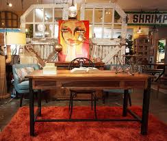 Vintage Signs Modern Art And Industrial Style Office Furniture At City Home In Portland Oregon Industrial Style Office Furniture Furniture Home Decor