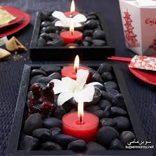 صور افكار ديكورات تزيين طاولات الطعام وترابيزات السفره بالازهار والشموع Asian Home Decor Candles Asian Decor
