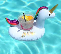 With its portability and slim design, this is the best floating pool lounger for frequent solo travelers. Monogrammierte Getrankehalter Float Pool Party Float Etsy