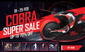 Get great deals on ebay! Cobra Super Sale Event In Free Fire Discounts On Motorbike Skin And Other In Game Items