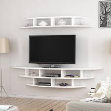 Alvino Wall Mounted Tv Unit Freestanding White Modern Living Room Tv Unit Designs Wall Mounted Tv Unit Modern Tv Wall Units