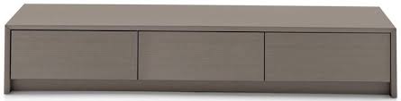 42 tv's look great centred on smaller units to balance out the proportions of the tv. Connubia Password Wooden 3 Door Low Tv Unit