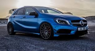This Mercedes A45 Amg Is Appropriately Named Blue Magic 48 Pics Video Today Pin Mercedes A45 Amg Mercedes A45 Mercedes A Class