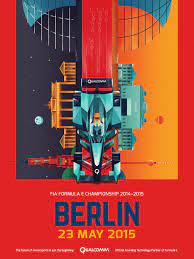 Qualcomm Posters Of The Fia Formula E Championship 2014 2015 Formula E Poster Racing Posters
