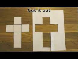 This is the homemade cardboard 2x2 rubik's cube. How To Make A Cube Out Of A Sheet Of Paper Youtube