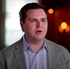JD Vance sin barba se parece a Josh Duggar.