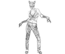Your kids will increase their vocabulary by learning about different anima. Free Catwoman Coloring Pages Vector Images Coloring Home