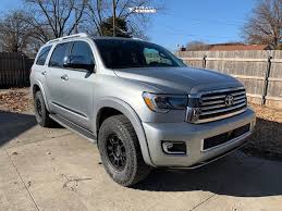 Thanks to toyota sequoia performance suspension systems you will lift your ride feel to new heights. 2020 Toyota Sequoia Wheel Offset Flush Stock 1386069 Trailbuilt Off Road