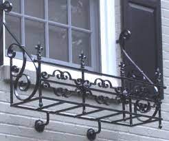 We also have a line of high end wrought iron window boxes made from laser cut steel that are guaranteed to be the strongest in the industry. Iron Railings Pittsburgh Wrought Iron Window Boxes Iron Window Wrought Iron Window