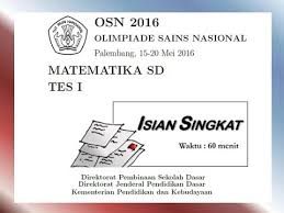 Maybe you would like to learn more about one of these? Soal Dan Pembahasan Olimpiade Matematika Sd Tingkat Nasional Kumpulan Contoh Surat Dan Soal Terlengkap