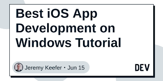 Best Ios App Development On Windows Tutorial Dev Community
