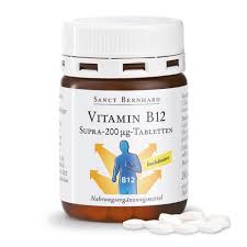 It is one of eight b vitamins. Vitamin B12 Supra 200 Âµg Tablets Buy Securely Online Now Sanct Bernhard