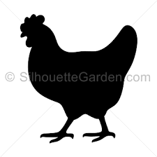 Black And White Hen Clipart Hen Silhouette Chicken Clip Art Silhouette Clip Art Rooster Silhouette
