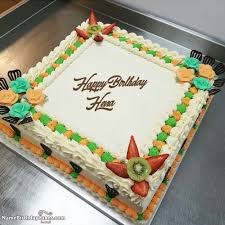 Happy Birthday Hena Video And Images Happy Birthday Cakes Birthday Cake Pictures Birthday Cake With Photo