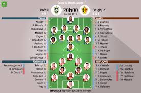 La belgique, no 1 du classement fifa et 3e du mondial 2018, ou le portugal, champion d'europe en titre, va mordre la poussière. C Etait Le Direct Du Match Bresil Belgique