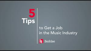 How to get a job in the music industry. 5 Tips To Get A Job In The Music Industry Youtube