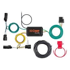 Which way your trailer is wired before wiring connectors. Curt Custom Vehicle Trailer Wiring Harness 4 Way Flat Output Select Ford Escape Quick Electrical Wire T Connector Yahoo Shopping