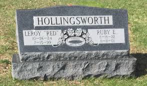 Ruby Eileen Hollingsworth (1922-2001)