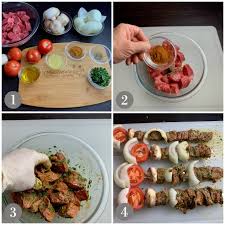 Moroccan beef skewers with lemon couscous. Moroccan Inspired Beef Kabobs Analida S Ethnic Spoon