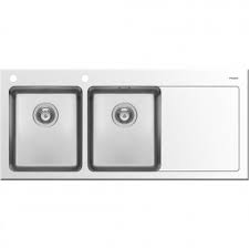 Ala 8633 zia 9 e white ala carte sink & arti tap pack. Glass Kitchen Sinks Double Bowl Kitchen Sink Glass Bowl Sink Tpas Uk