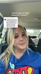 Cómo estudiar para múltiples exámenes en la escuela de PT