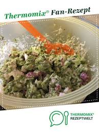 Brokkolisalat Mit Radieschen Rezept Brokkoli Salate Thermomix Brokkoli Salat Salate Rezepte Thermomix