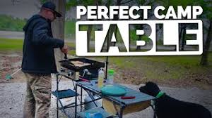 It also folds flat for storage, and it has. Gci Master Cook Station Review Best Camping Table Outdoor Kitchen Cook Station Gcioutdoor Youtube