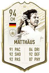 His height is 174 cm and weight is 70 kg (body type normal). Lothar Matthaus Fifa 21 Icon Player
