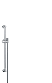 Hansgrohe solaris e shower panel ii, brushed nickel #06550820 visit the hansgrohe store. Hansgrohe Wallbars Unica Shower Bar Classic 65 Cm With Shower Hose 27617000