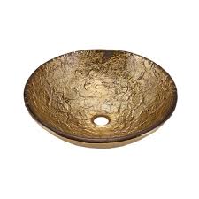 vessel sink in 24k gold 005 003 400