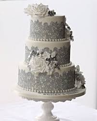 Silver Grey Lace Wedding Cake Inspiration Cupcake Creations Cupcakecreations Rez On Instagr Lace Wedding Cake Wedding Cakes Vintage Lace Silver Wedding Cake