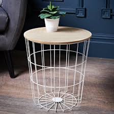 Gbp prices are indicative, correct euro pricing is shown in the checkout. Tromso Basket Side Table White Side Table White Side Tables Unique Furniture Pieces