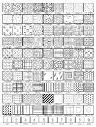 Autocad Hatch Patterns A Library Containing 365 Hatch Patterns Runs In Autocad And Autocad Lt Hatch Pattern Autocad Pattern Sketch
